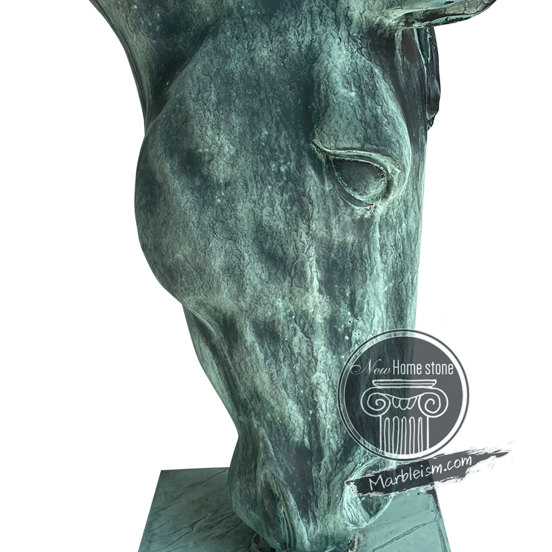 Bronze Horse Head