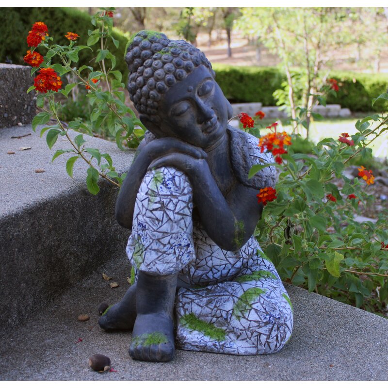 Antique Sitting Buddha Statue