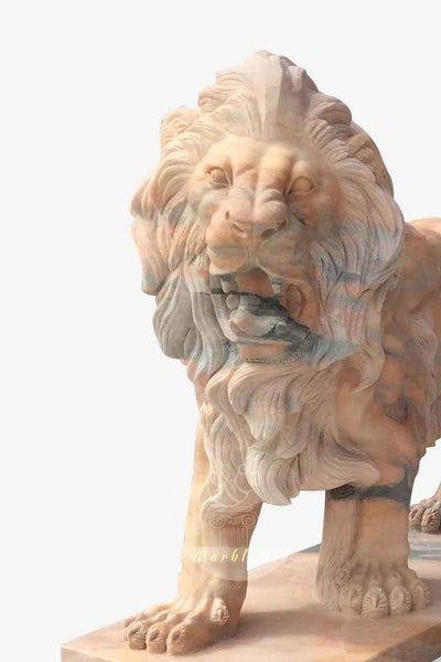 Front Door Lion Statue