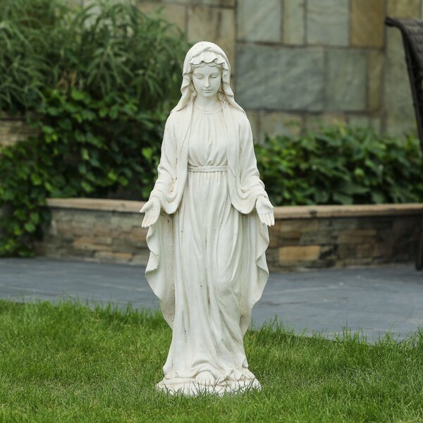 Life-sized Outdoor Catholic Virgin Mary Marble Statue