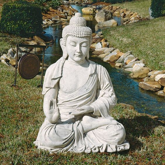 White Buddha Statue