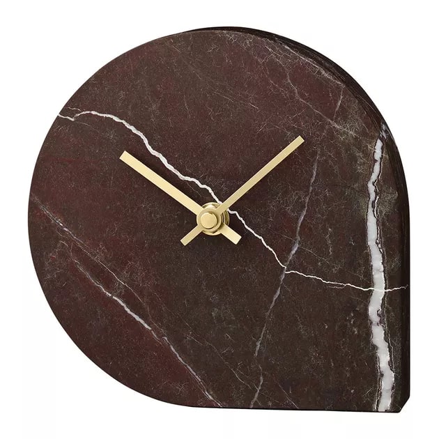 Freestanding Marble Clock