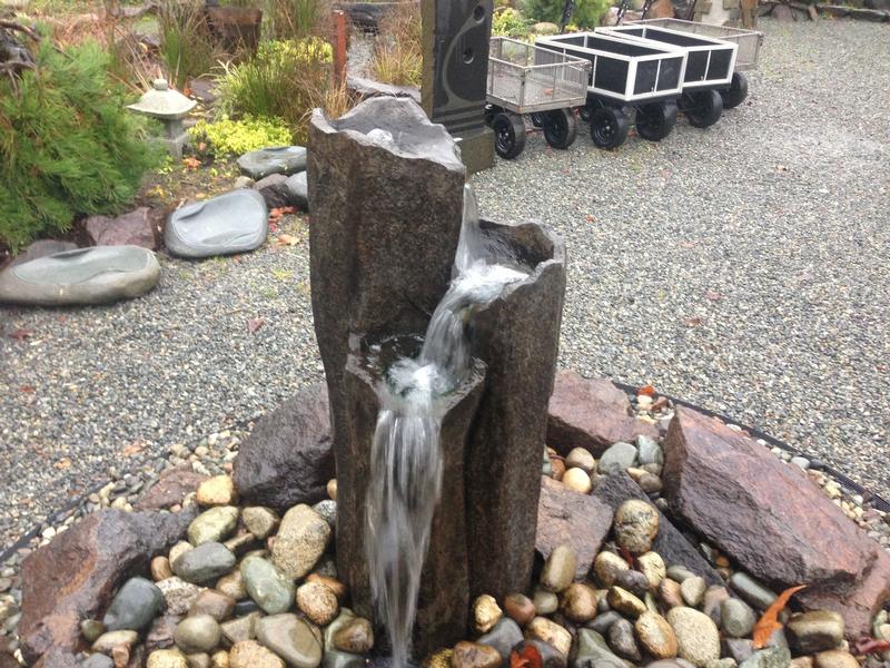 Basalt Stone Fountain