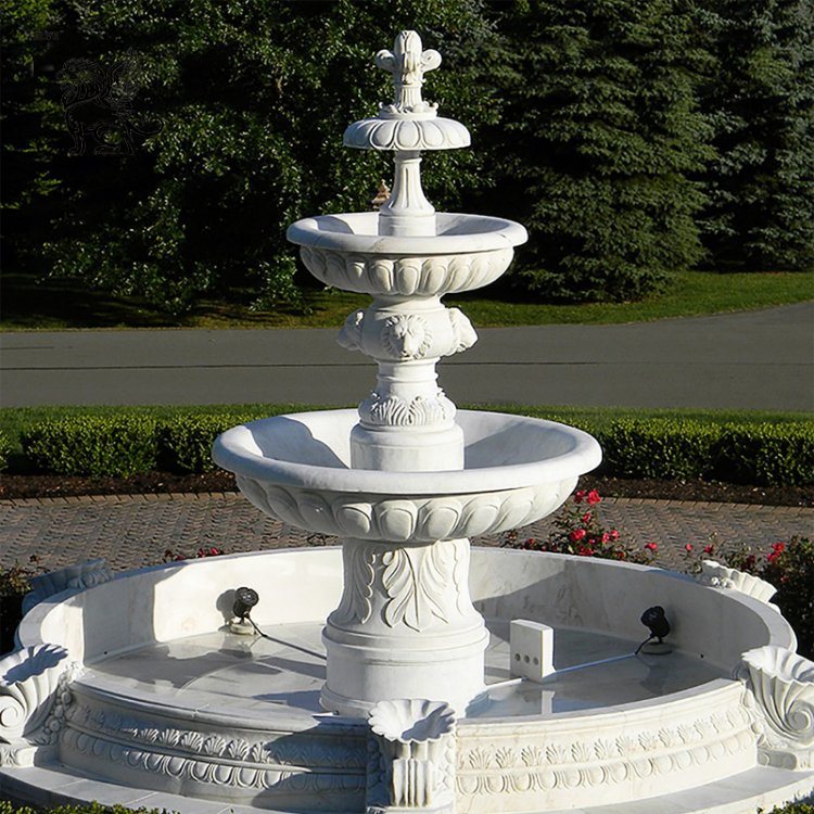 Limestone Fountain