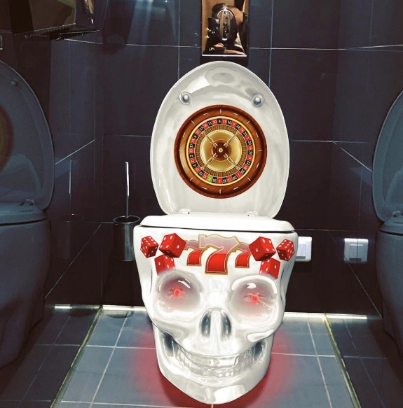 Skull Toilet