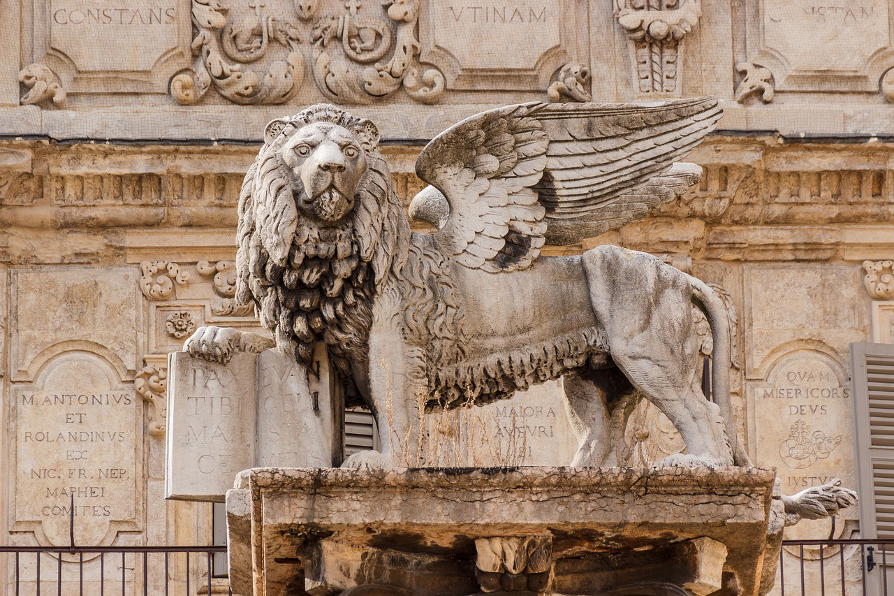 winged lion