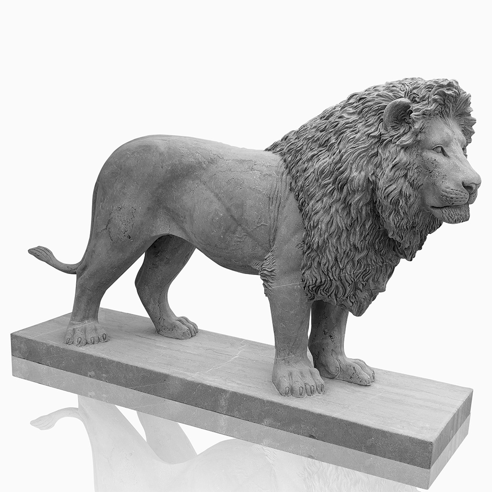 Customizable Lion Statue