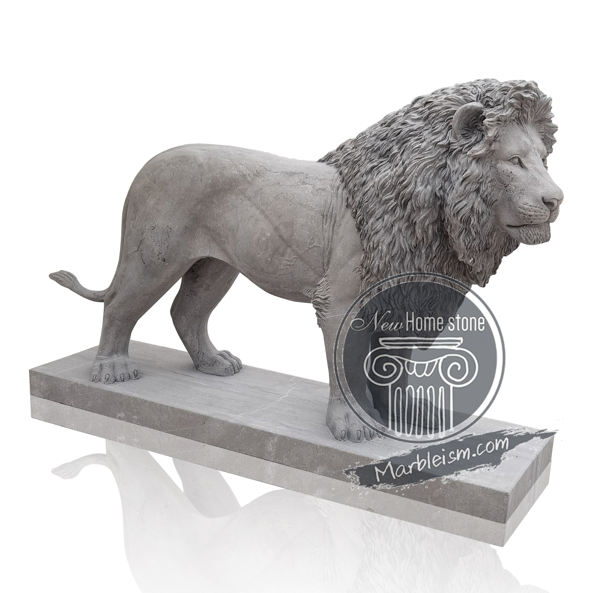 Customizable Lion Statue