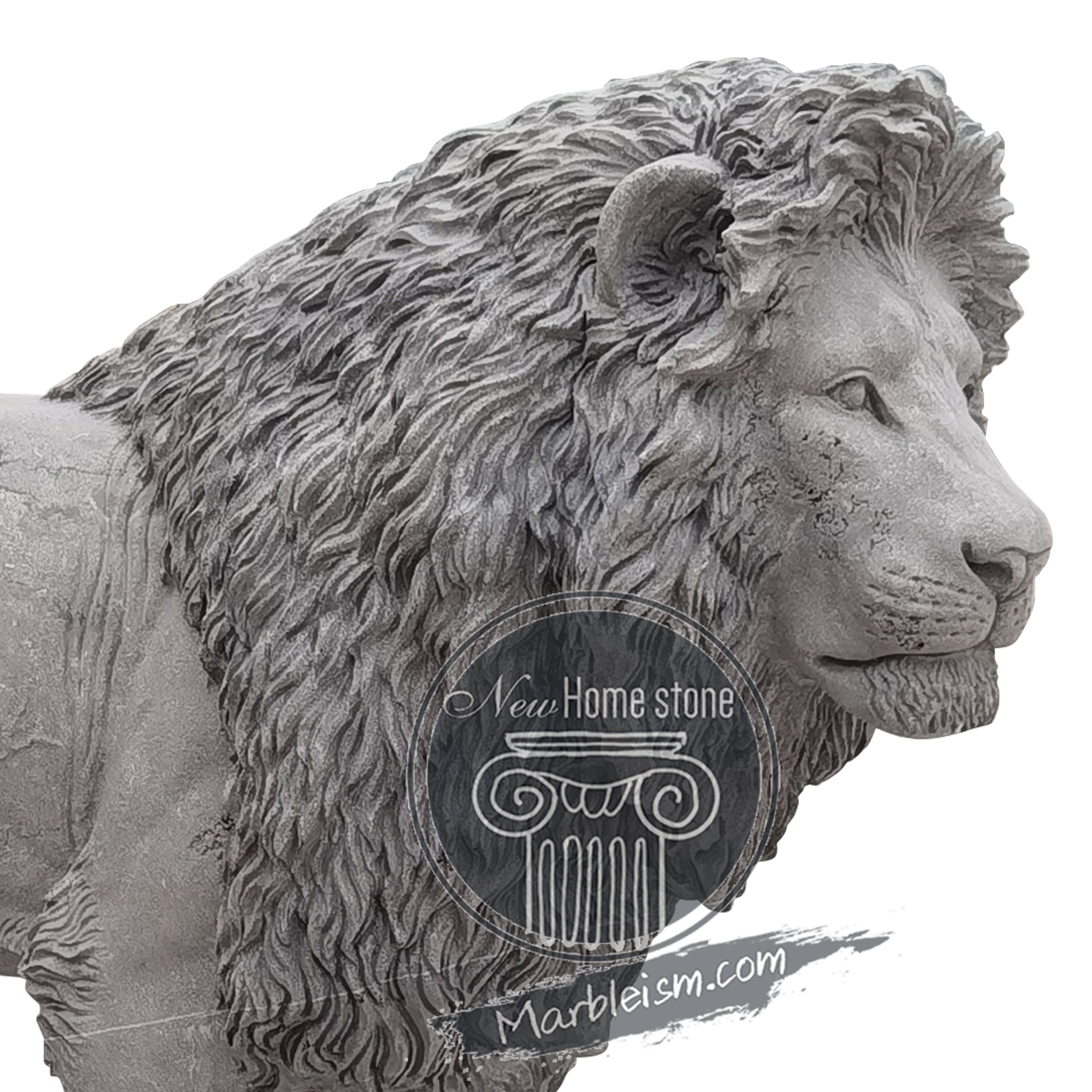 Customizable Lion Statue