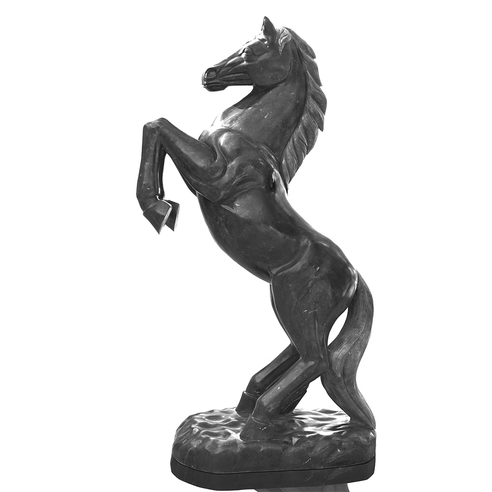 Rearing Horse Statue