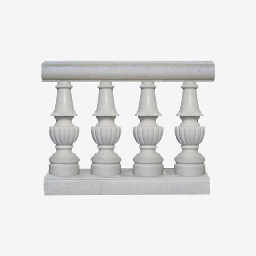 Balustrade With Honed Surface
