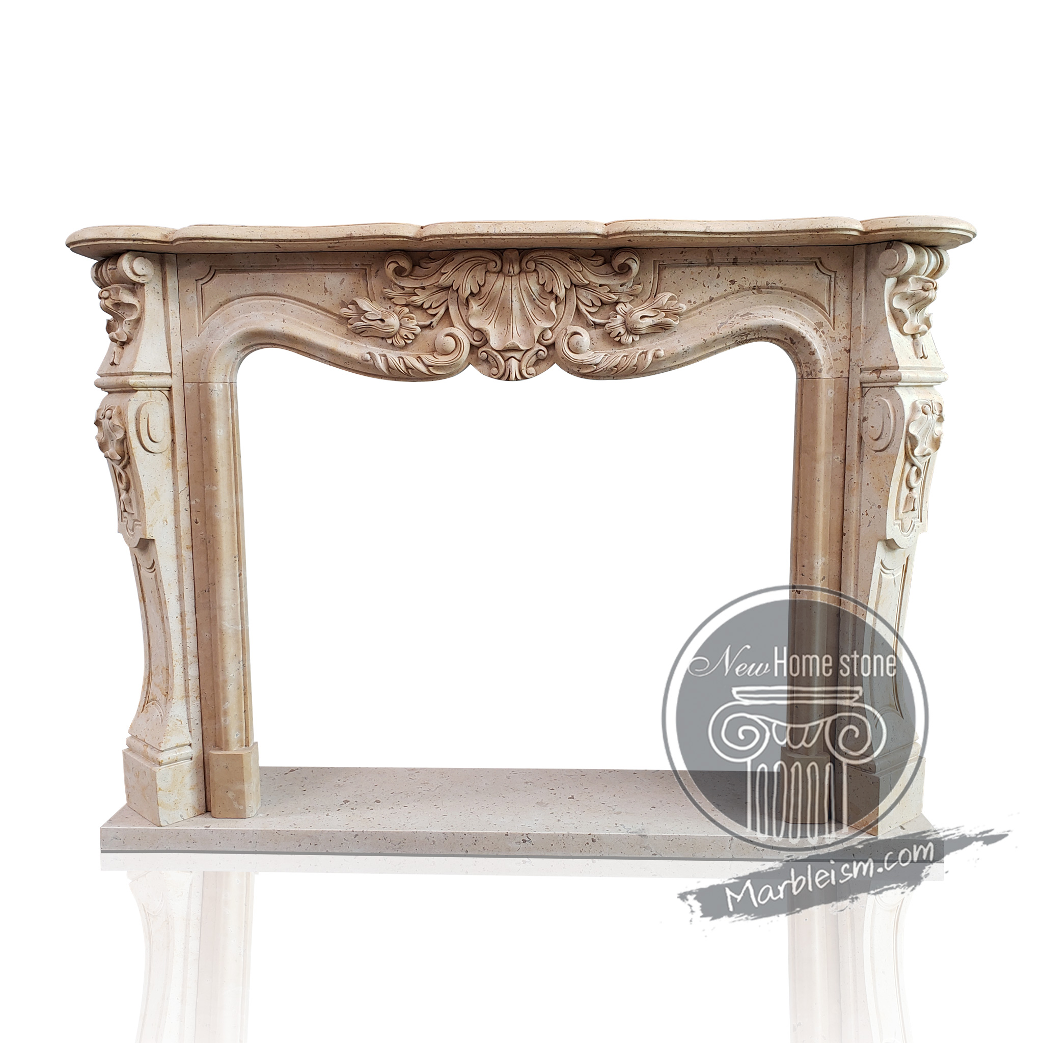 French Design Marble Mantel