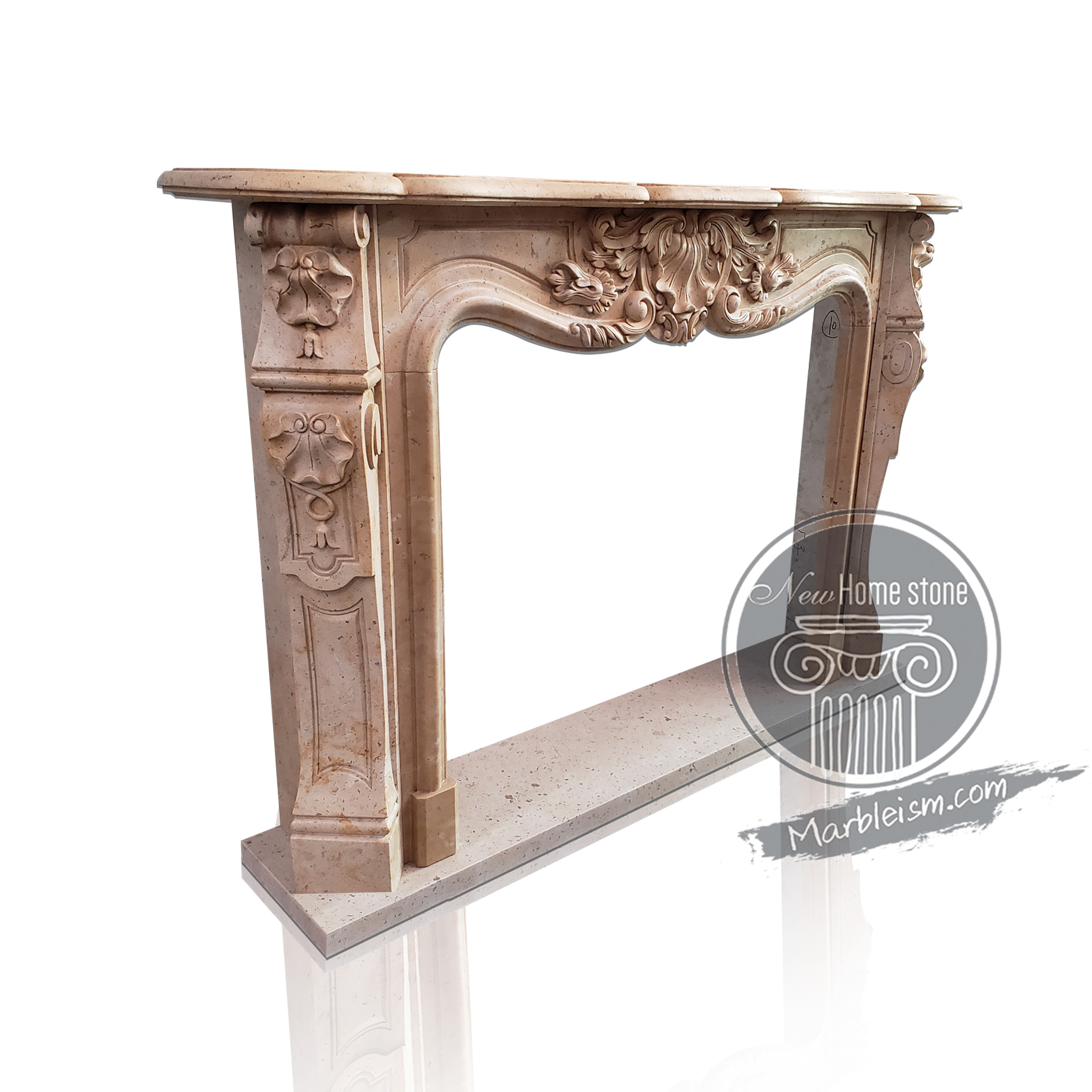 French Design Marble Mantel