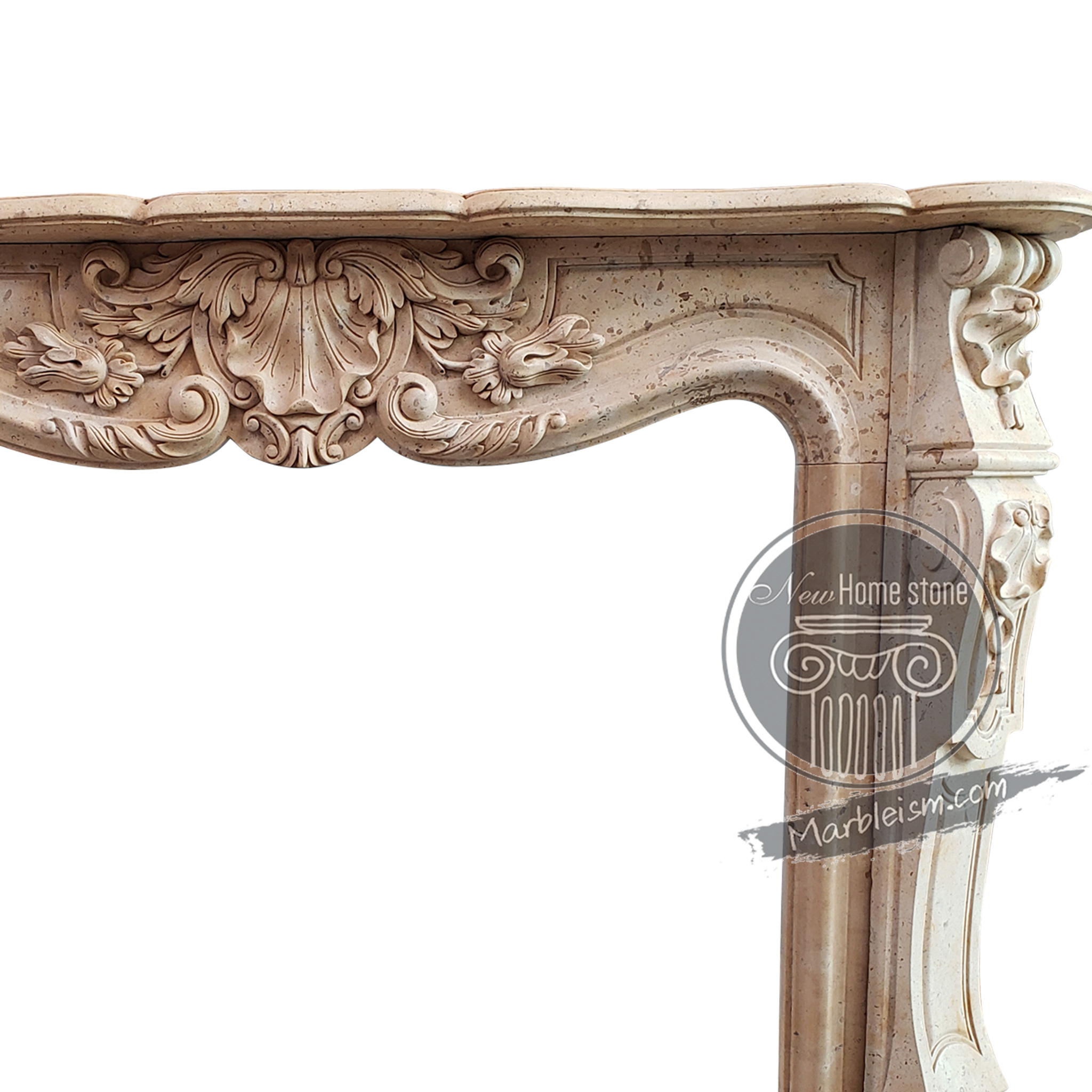 French Design Marble Mantel