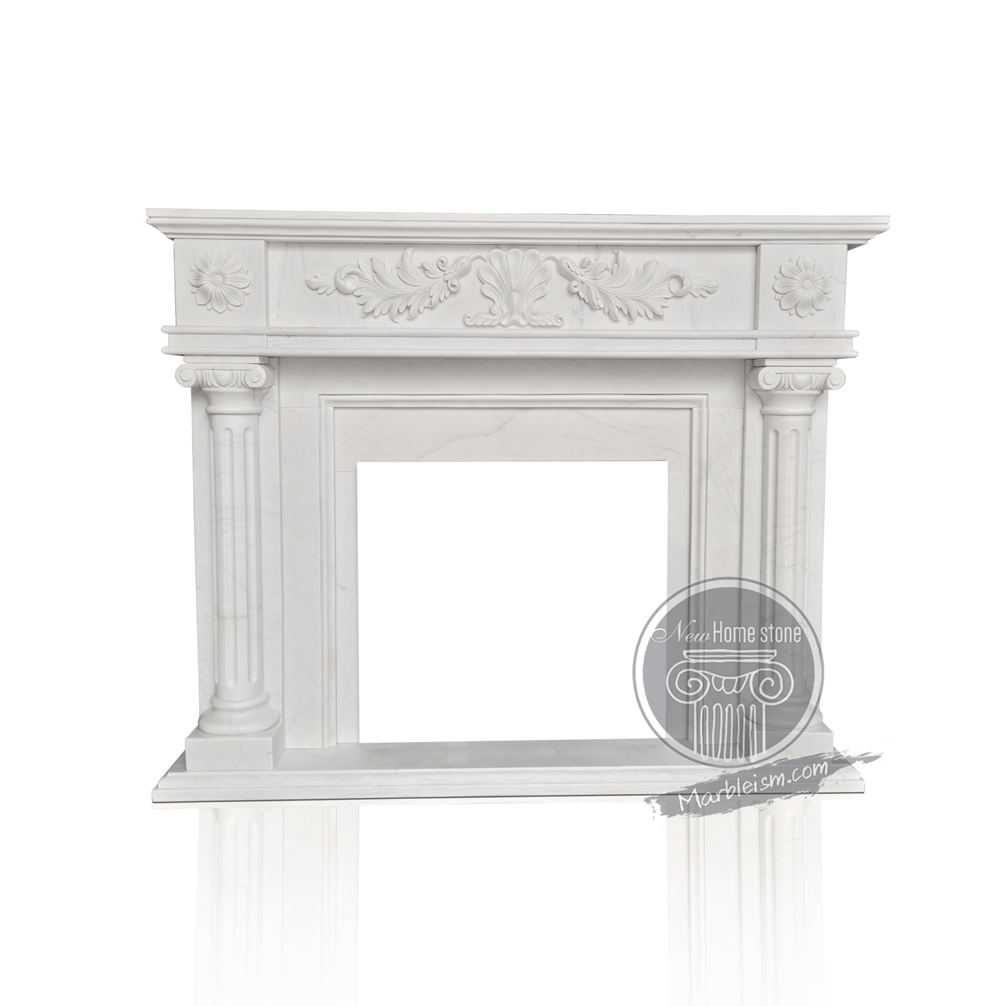 HISTORIC MANTEL DESIGNER FIREPLACE