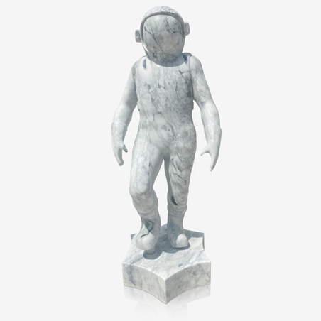 Marble Sculpture Of Boonji Spaceman