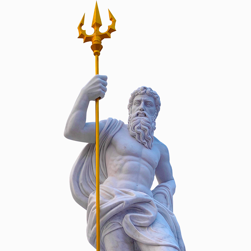 Life-Size Greek God Decor