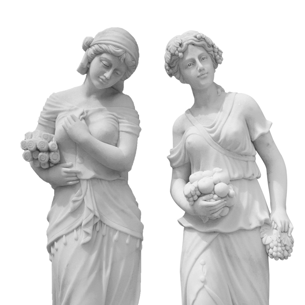 Four Seasons Marble Statues