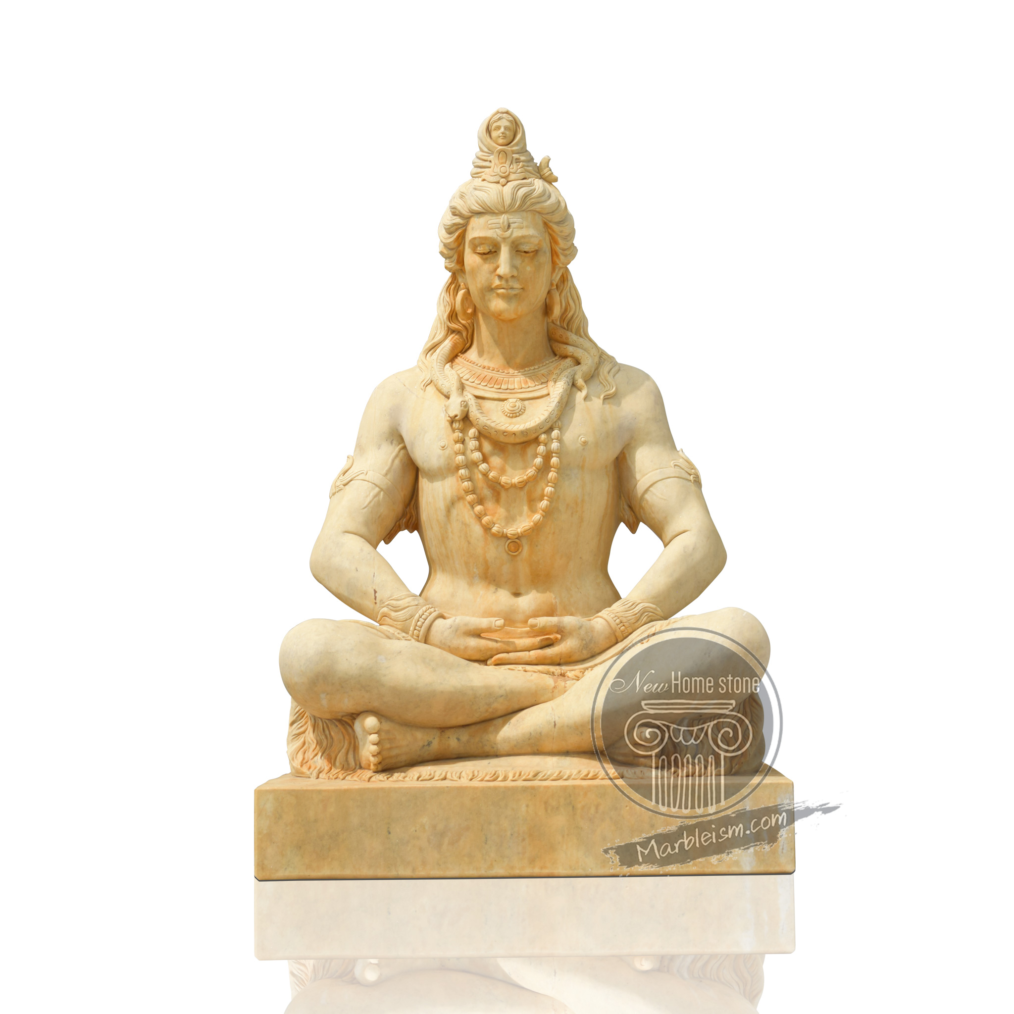 Premium Marble Shiva Statue