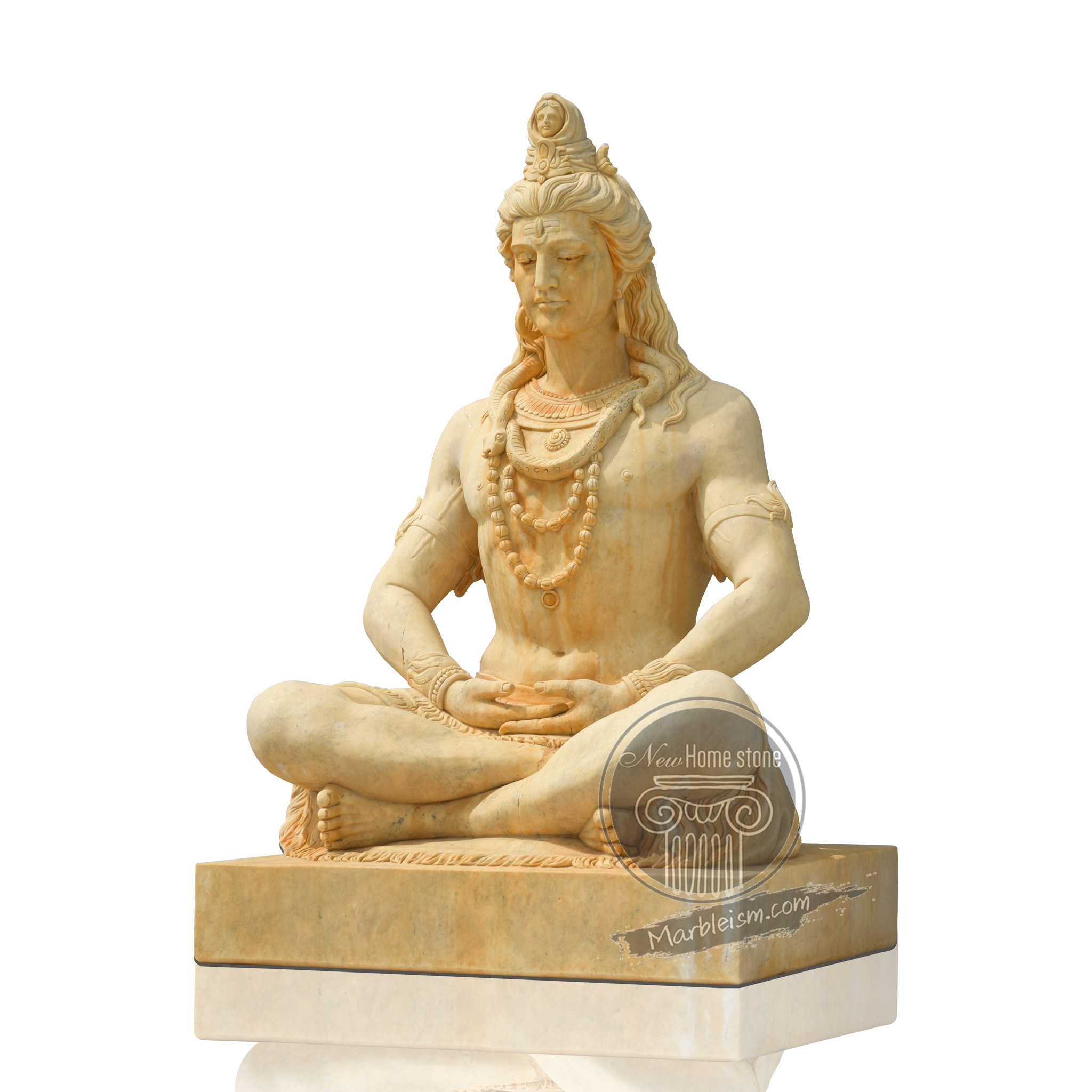 Premium Marble Shiva Statue