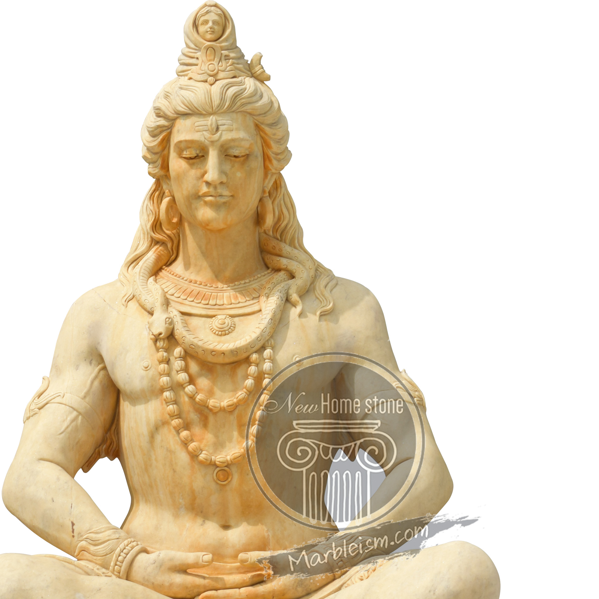 Premium Marble Shiva Statue