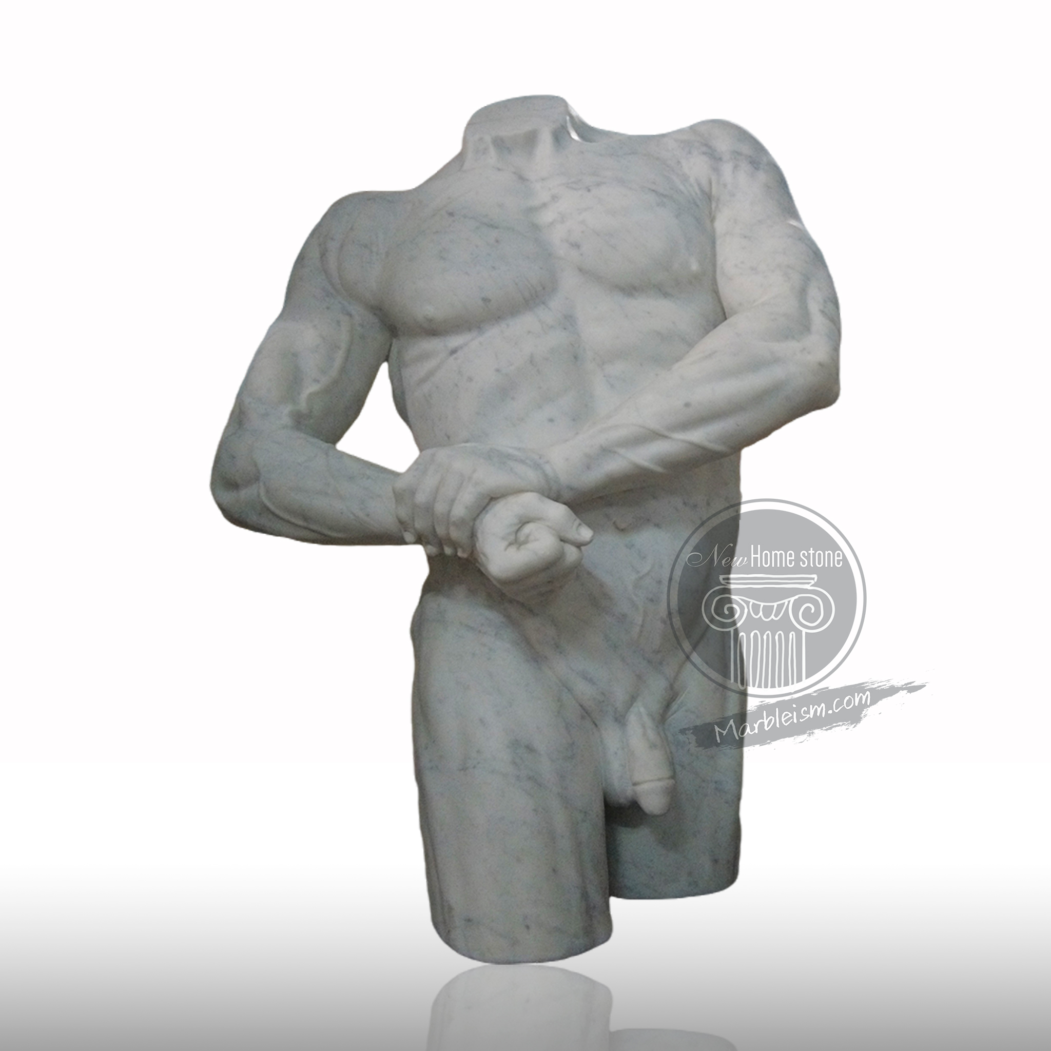 Garden Statue of Male Nude figure