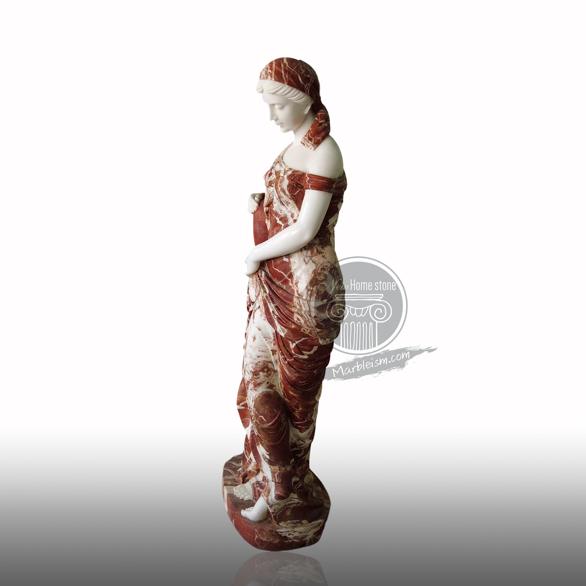 Life Sized Marble Garden Statue 