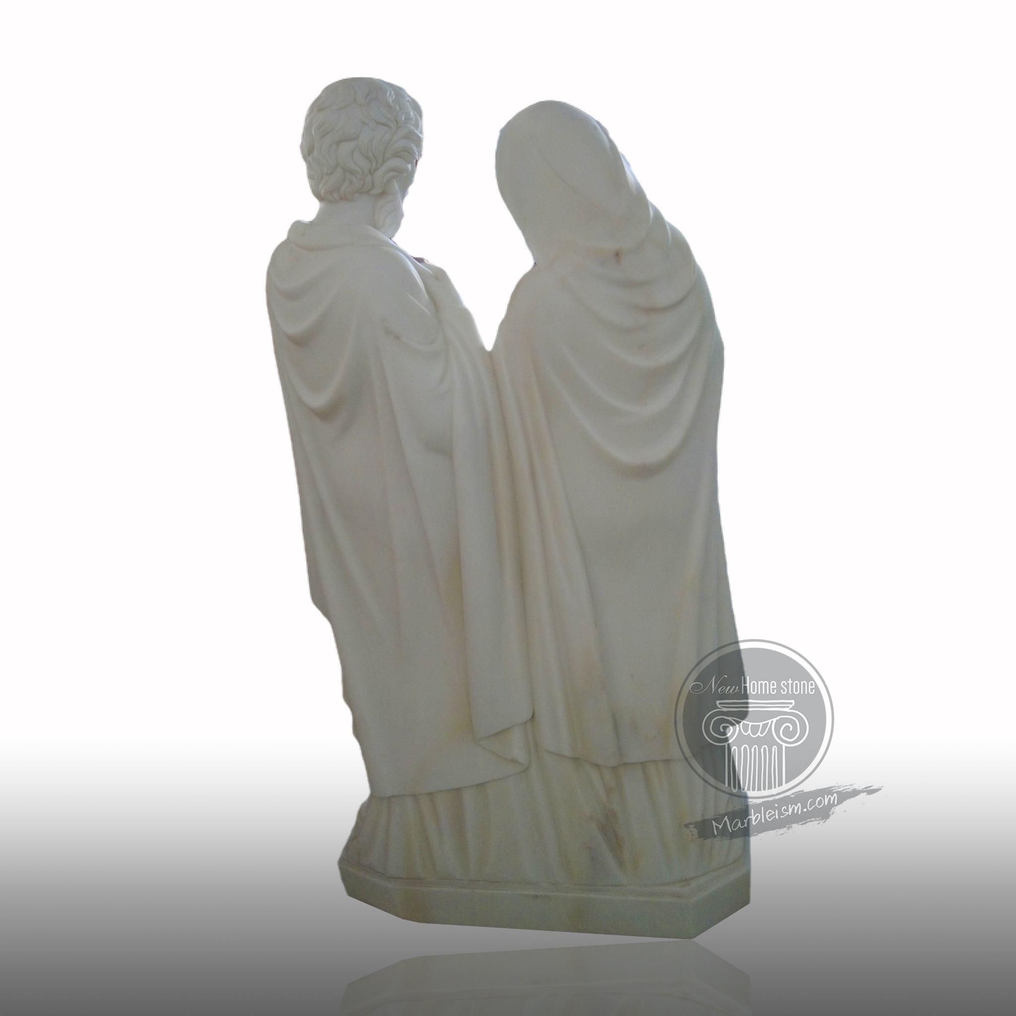 Jesus marble statue