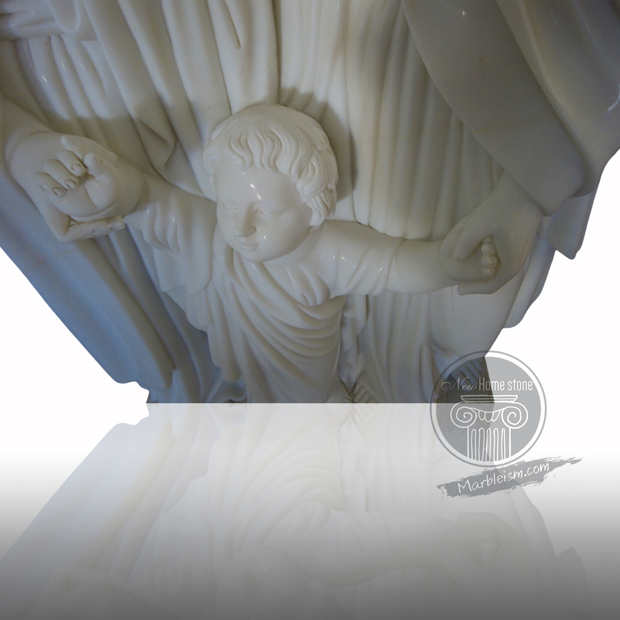 Jesus marble statue