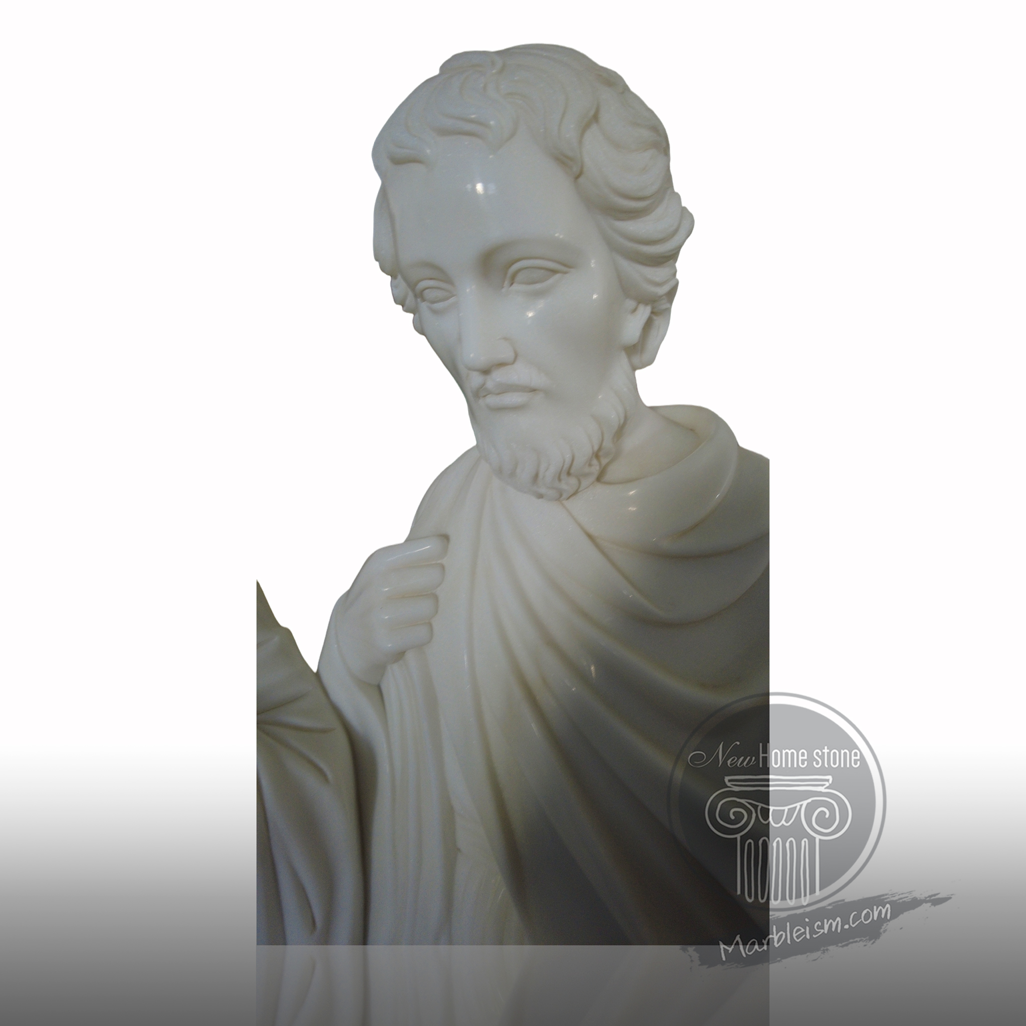Jesus marble statue