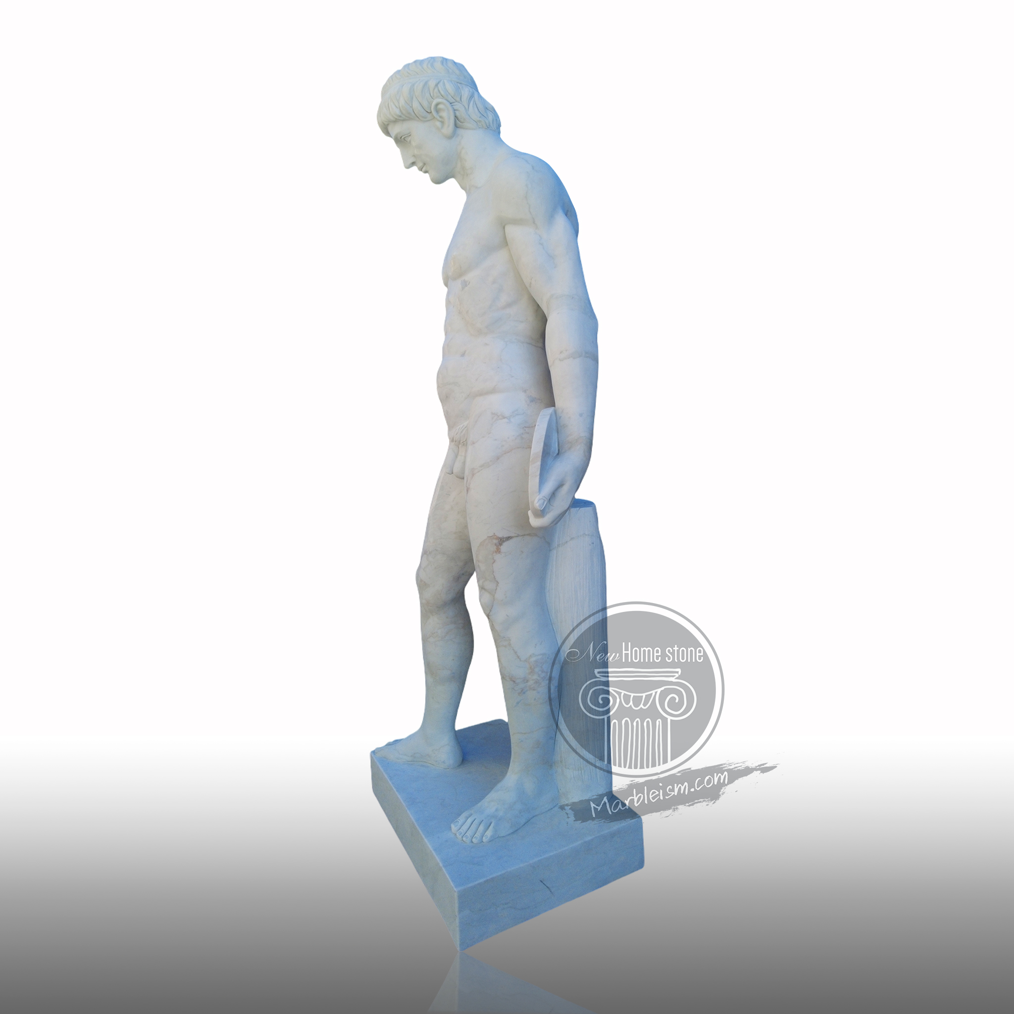 Doryphorus Marble Garden Statue