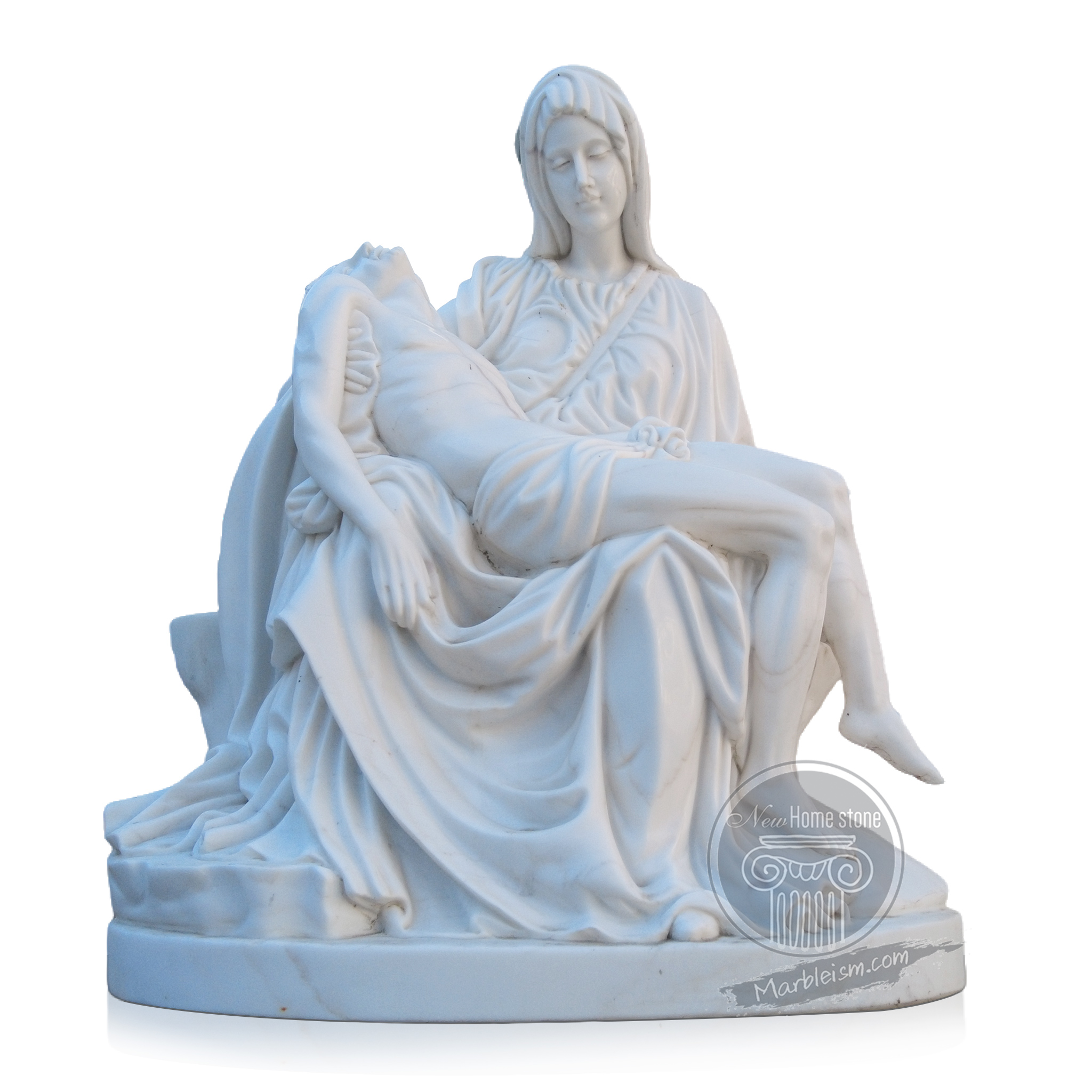 Pieta marble sculpture