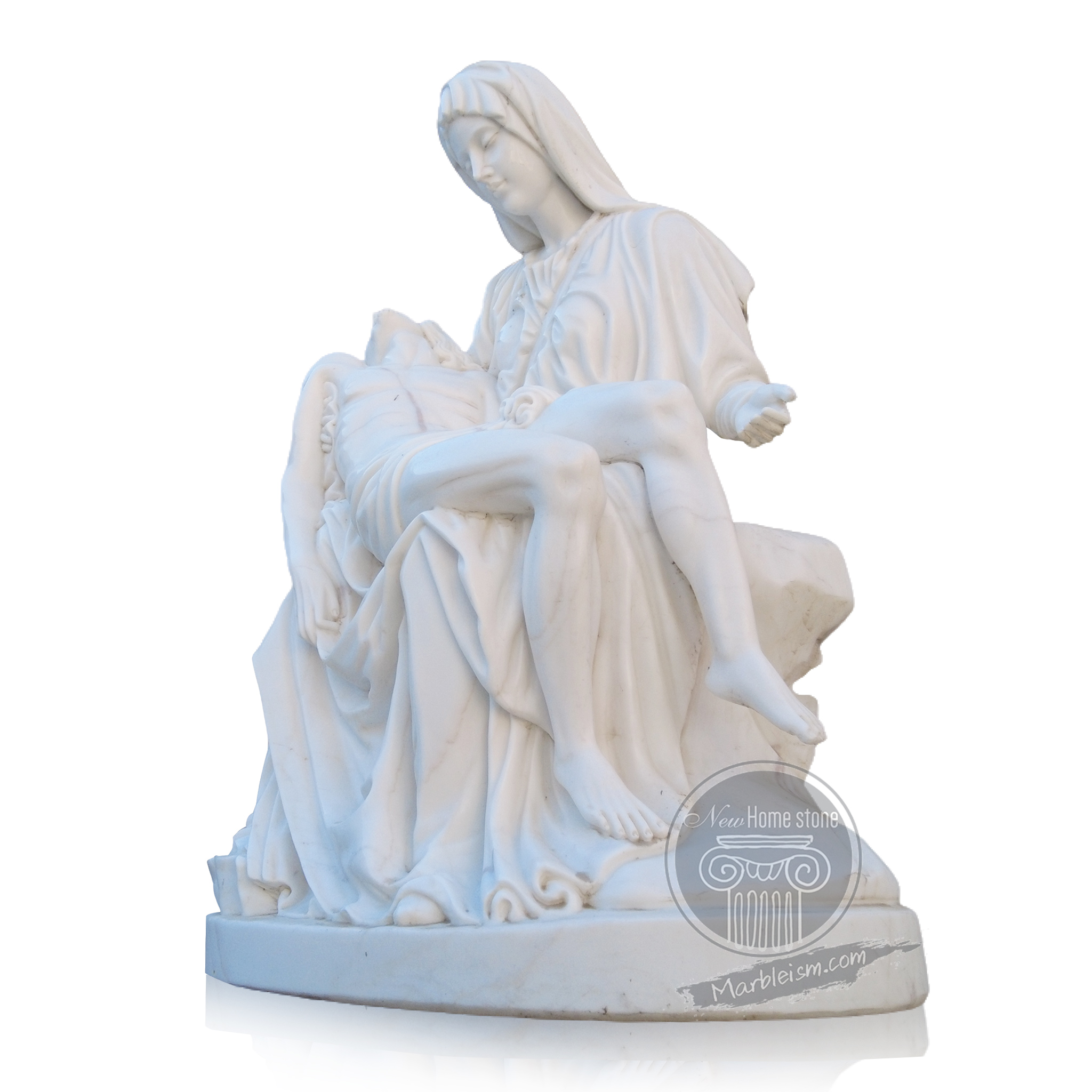 Marble Pieta Statue