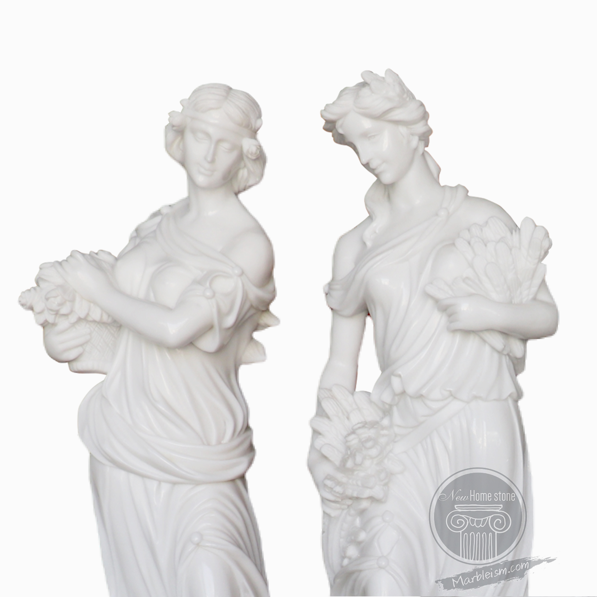 Four Seasons Marble Statues