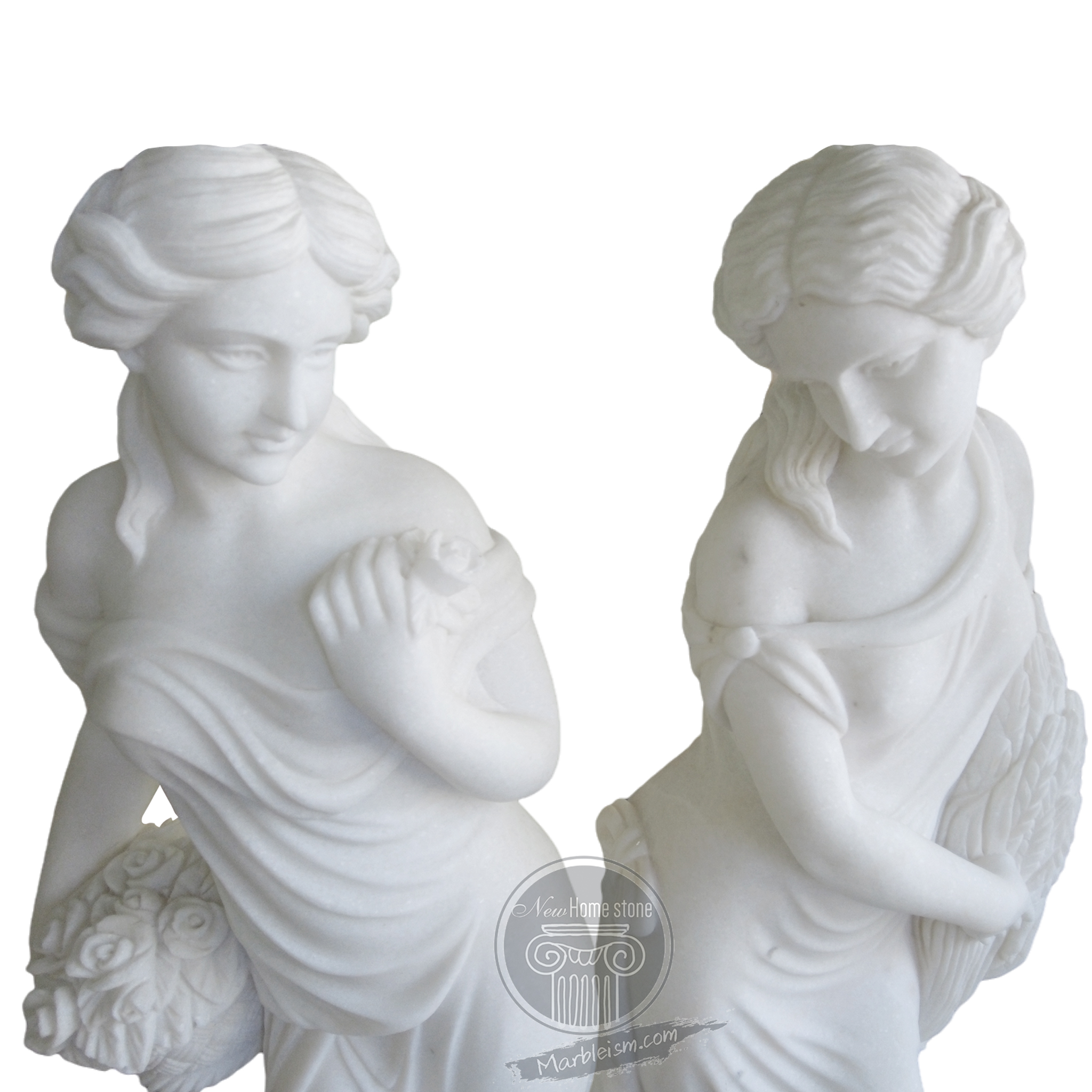 Beautiful Female Marble Statues