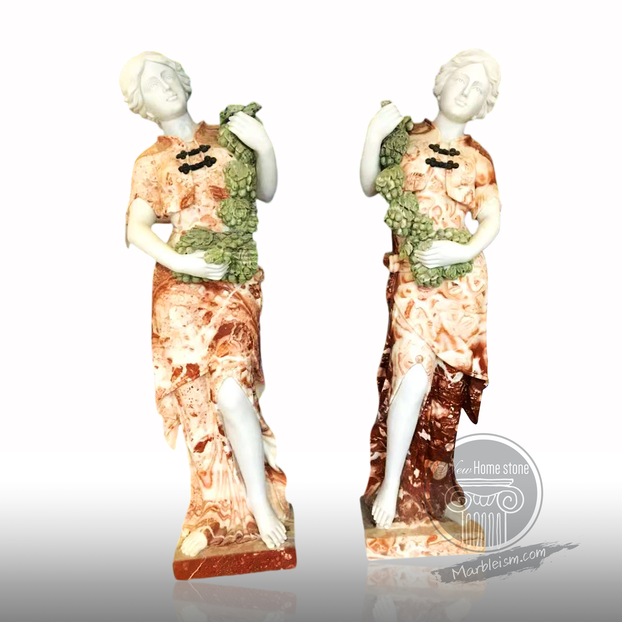 Marble Garden Sculptures of Four Season