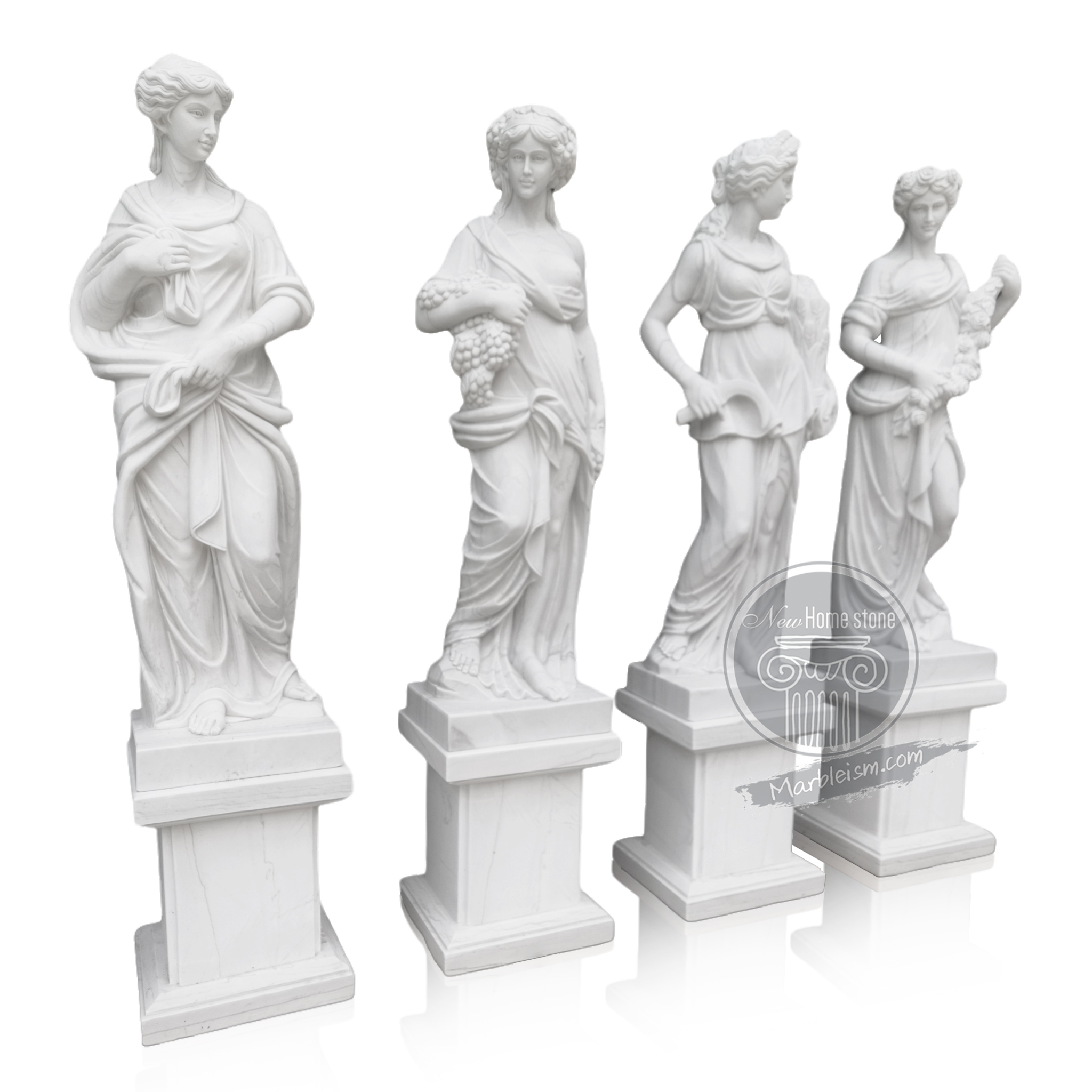 Greek goddess garden statue