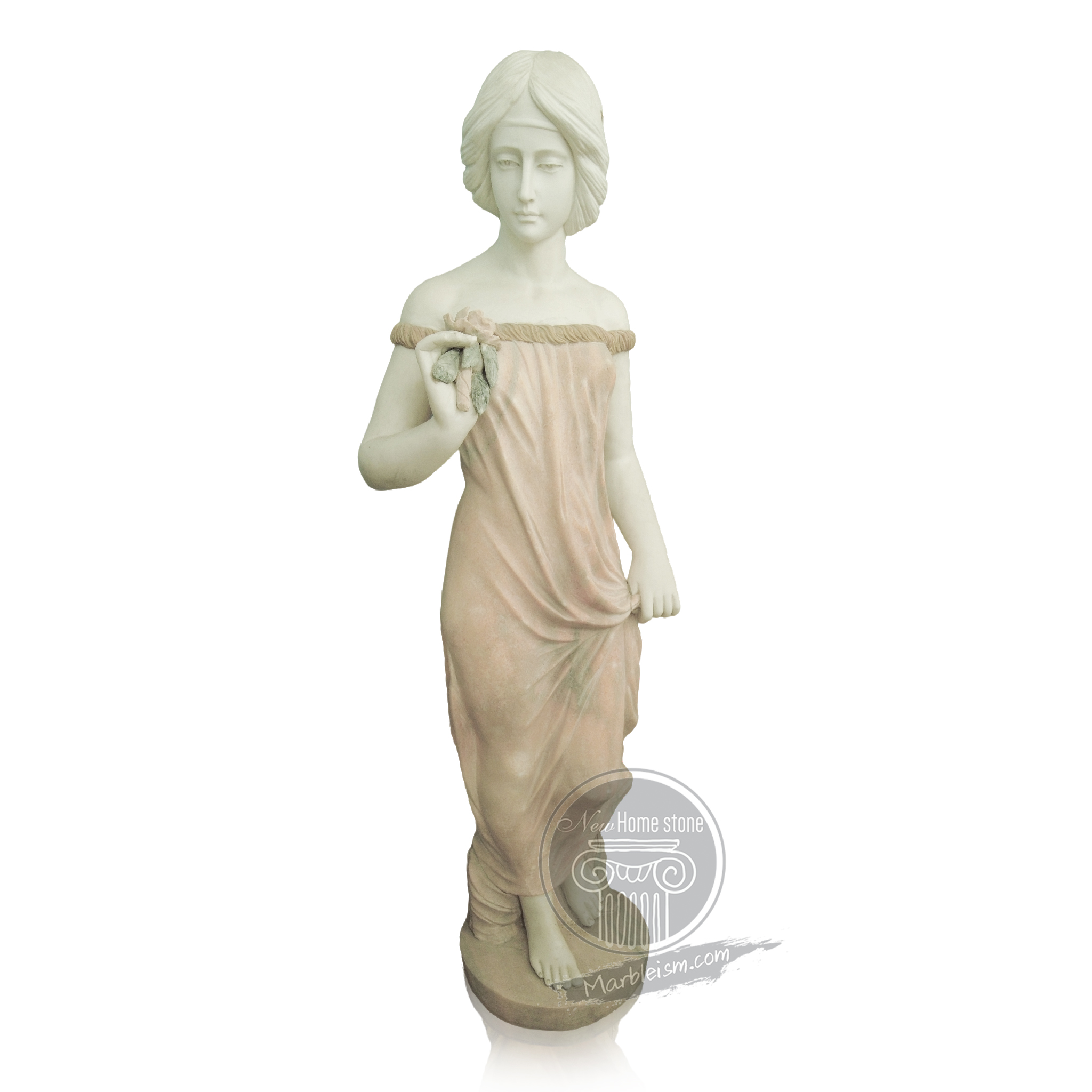 Sarafina Marble Garden Statue