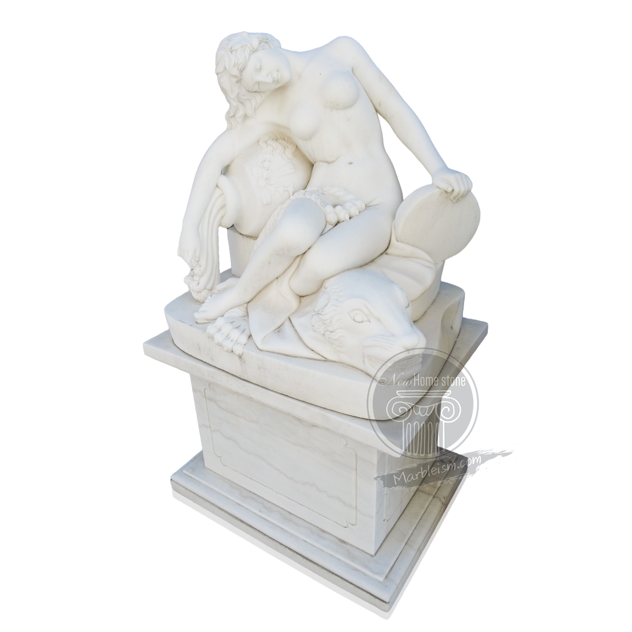 Garden Statue of a Nude Lady