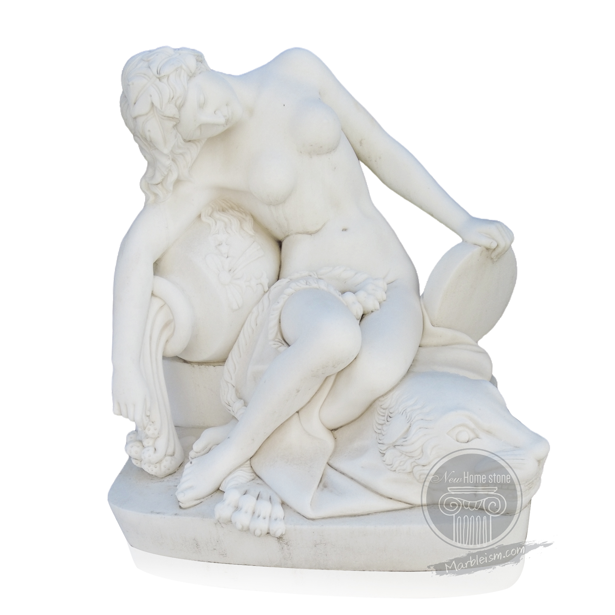Garden Statue of a Nude Lady