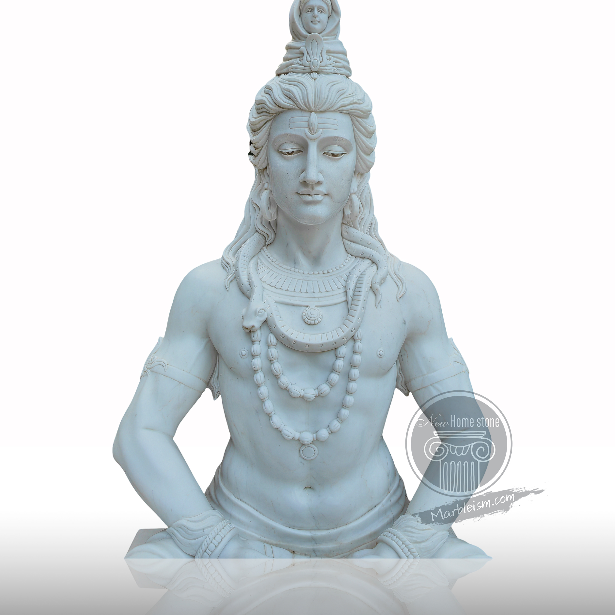 Lord Shiva Marble Statue