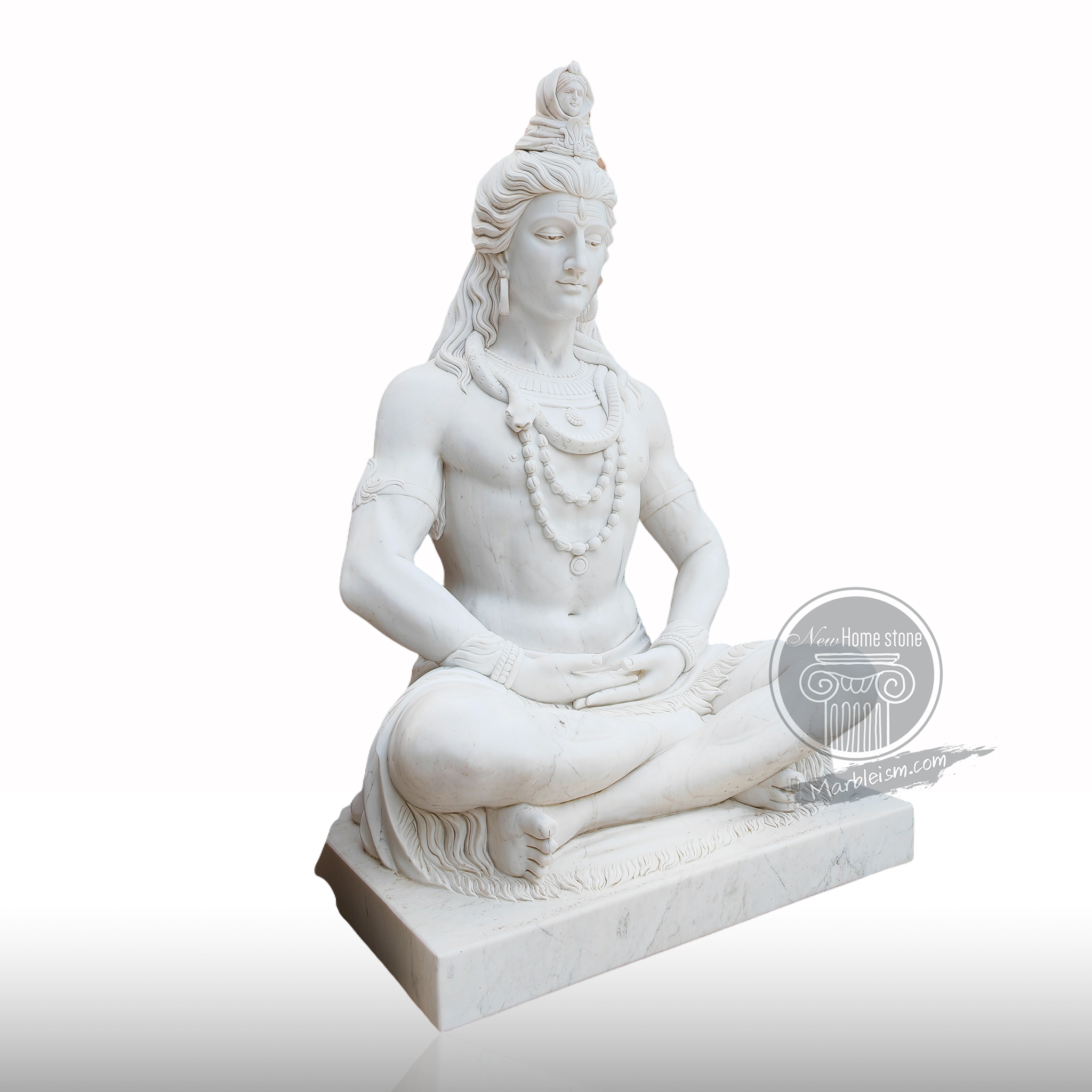 Lord Shiva Marble Statue