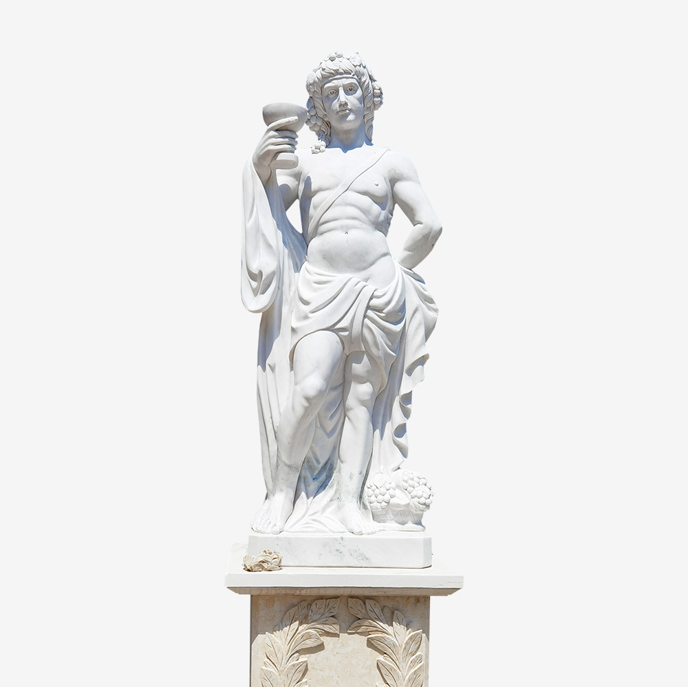 Marble Statue Of Dionysus