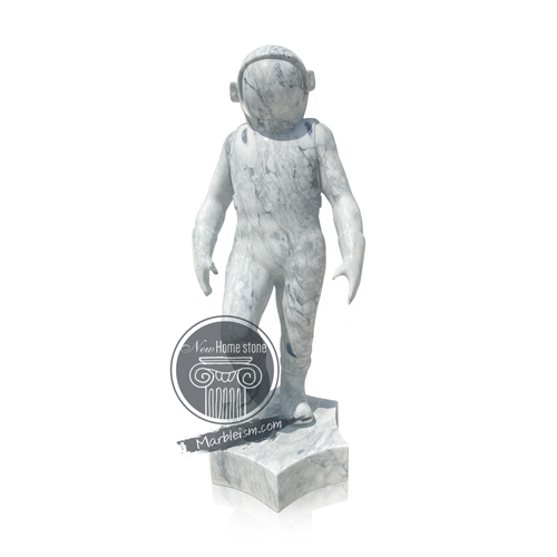 Boonji Spaceman Marble Sculpture